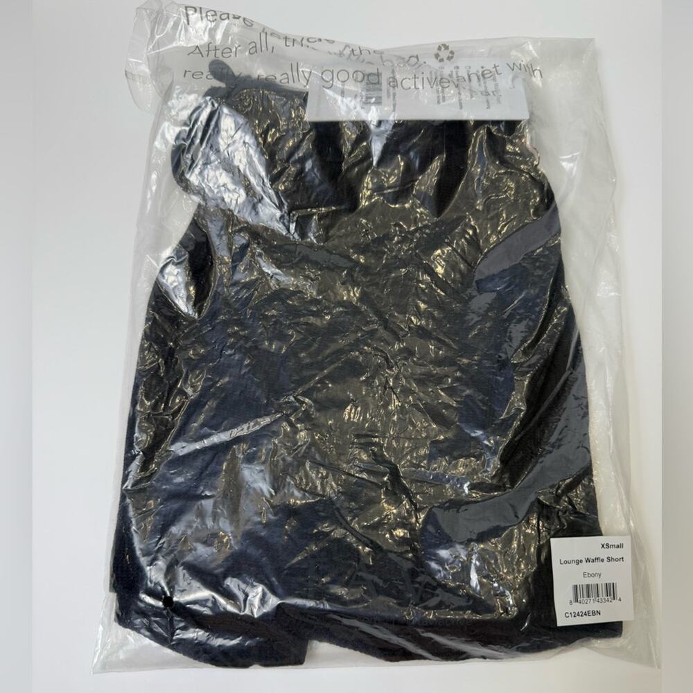 NWT Tavi Lounge Waffle Short 2" Inseam Ebony Black Size XS - Picture 6 of 9
